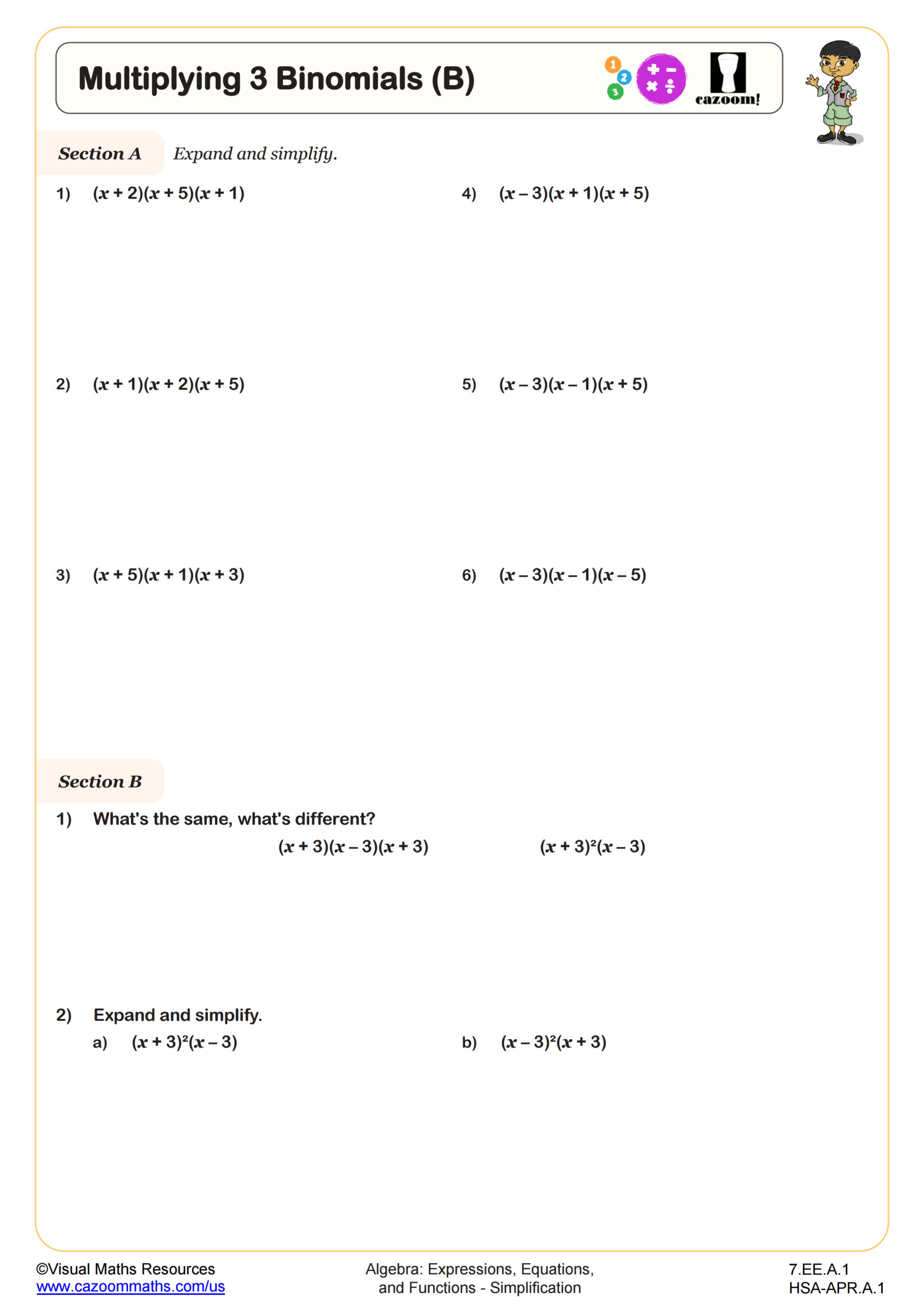 Best 45 Multiplying Binomials Worksheets Ideas 33