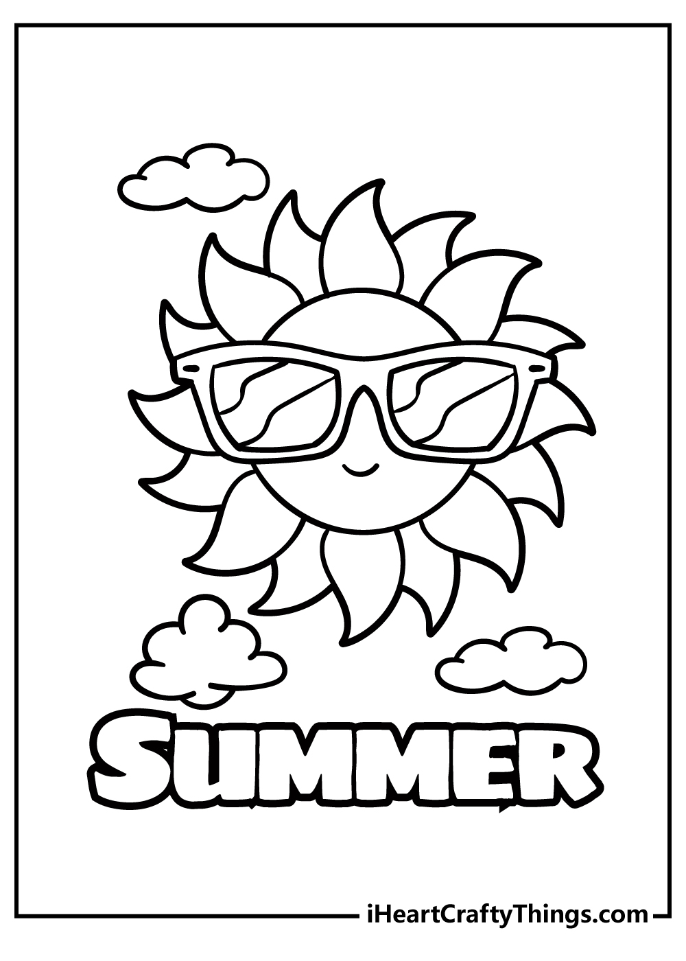 Best 45 Summer Coloring Pages Free Ideas 22