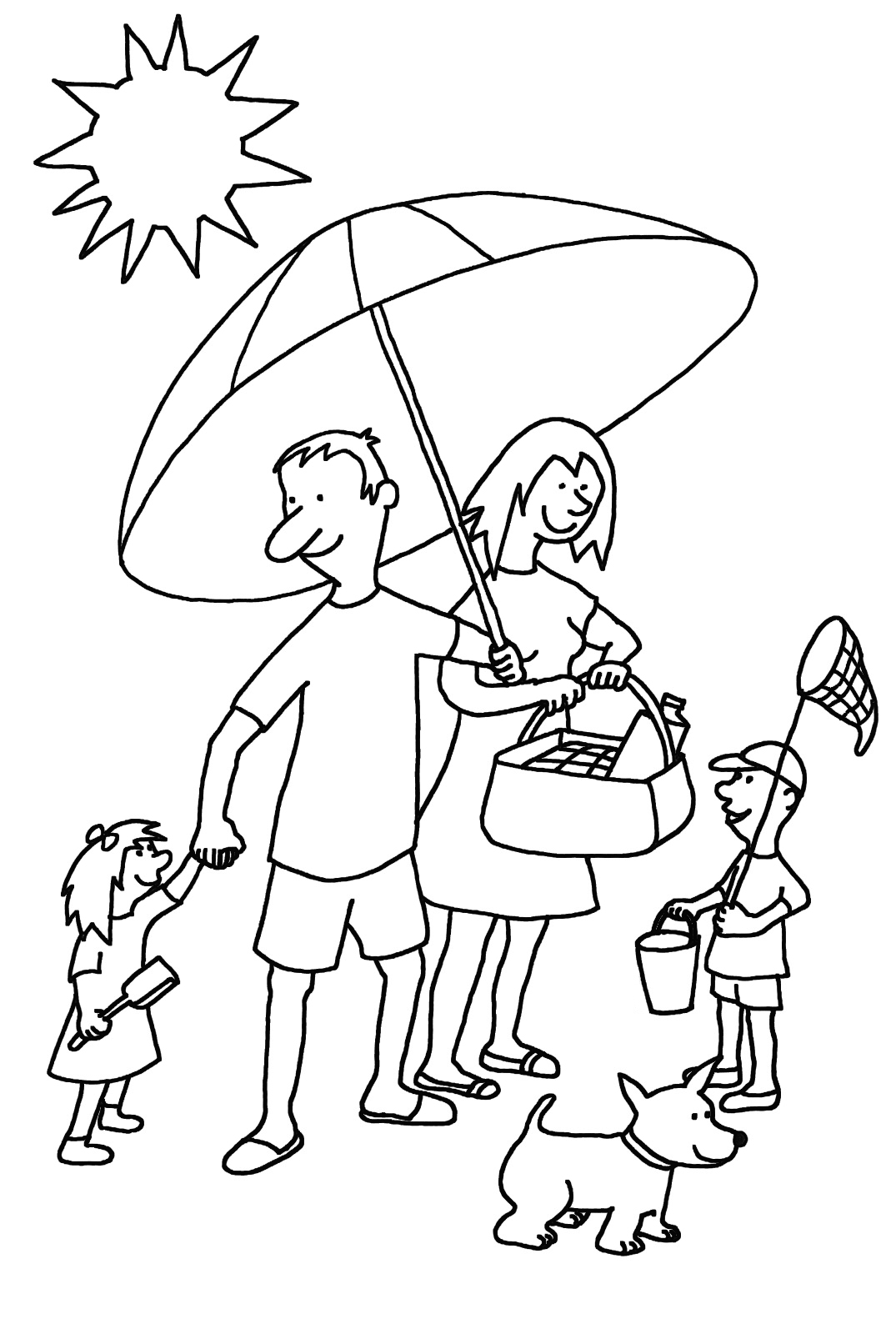 Best 45 Summer Coloring Pages Free Ideas 28