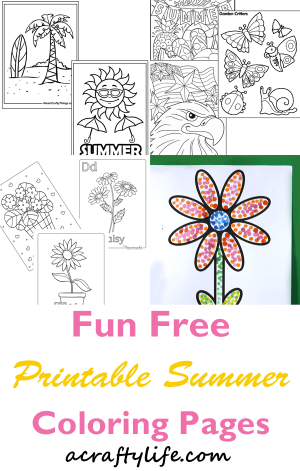 Best 45 Summer Coloring Pages Free Ideas 43