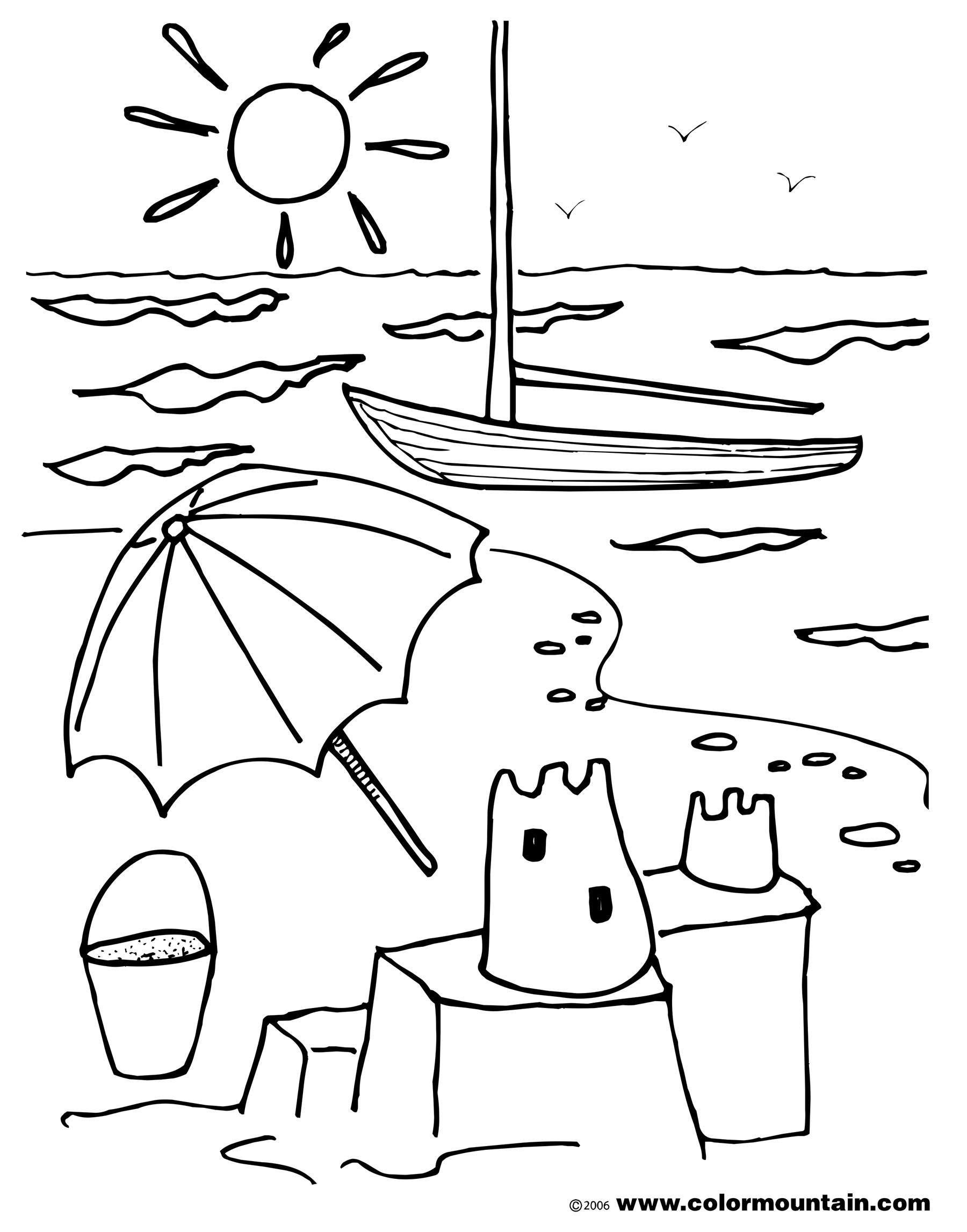 Best 45 Summer Coloring Pages Free Ideas 5