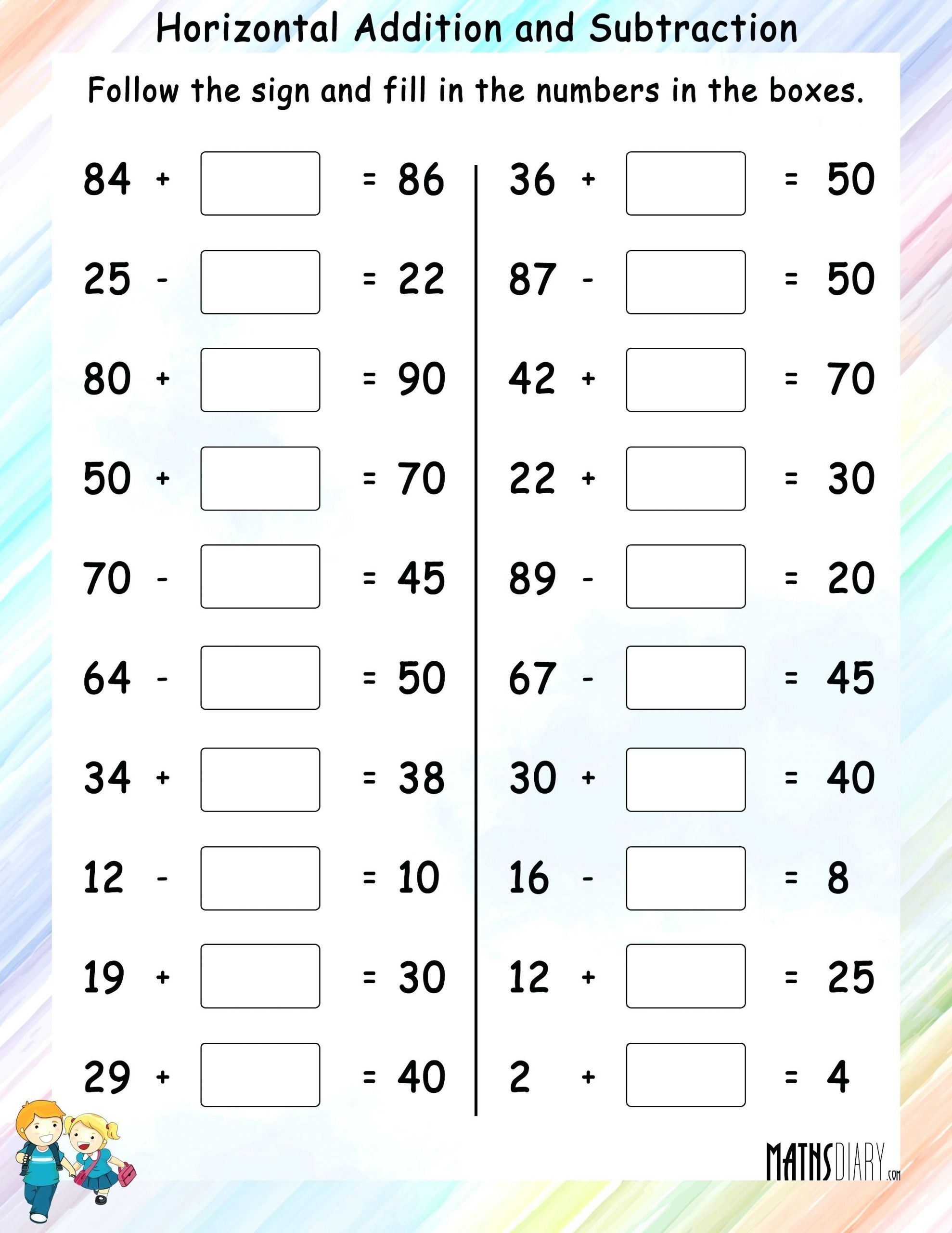 20 2Nd Grade Math Worksheets Download