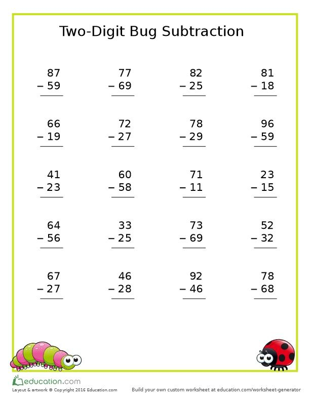 20 2Nd Grade Math Worksheets Pdf