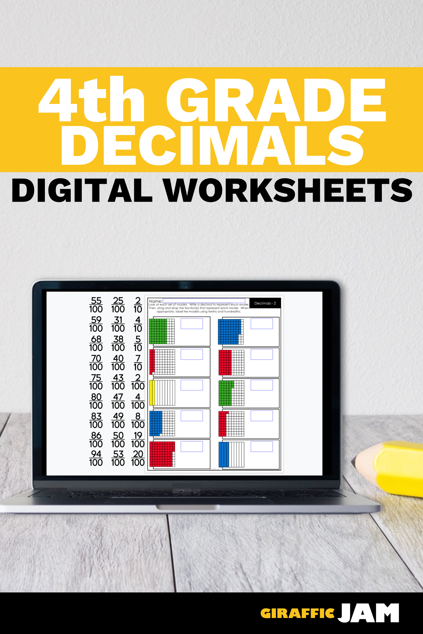 20 Decimal Worksheets 4Th Grade Download