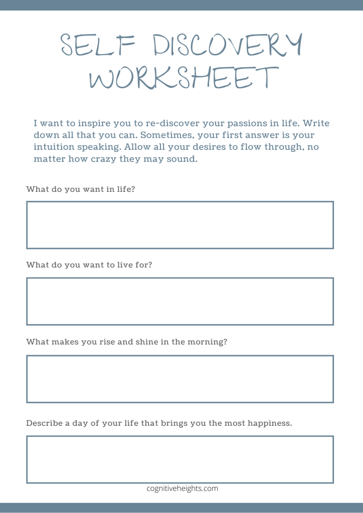 20 Find Your Why Worksheet Free