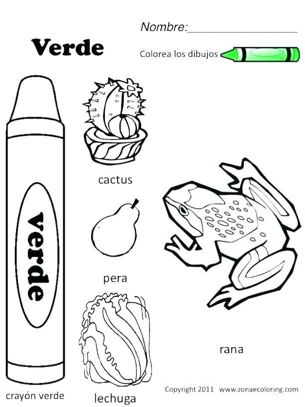 20 Printable Spanish Worksheets Pdf