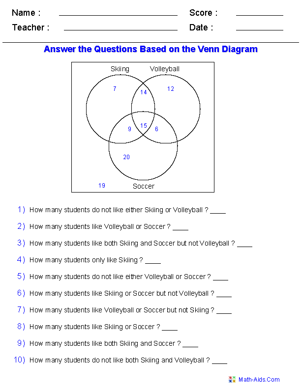 20 Probability Worksheets With Answers Download