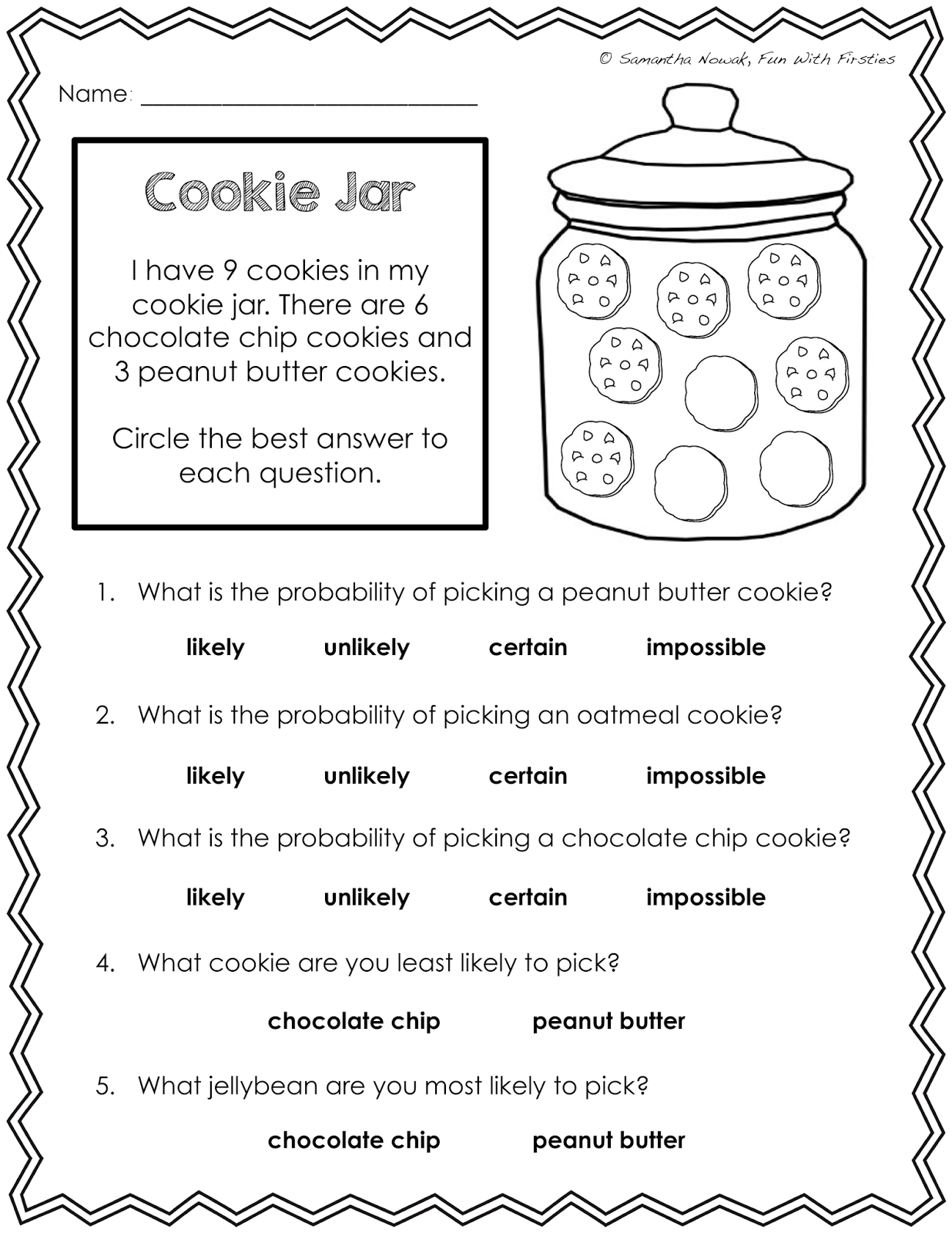 20 Probability Worksheets With Answers Download