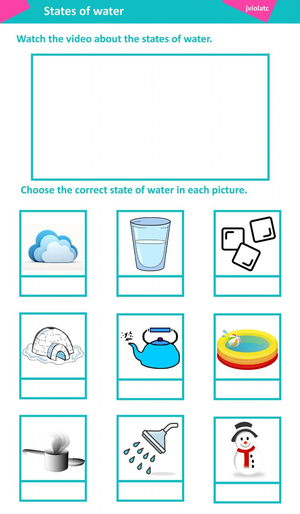 20 Properties Of Water Worksheet Free