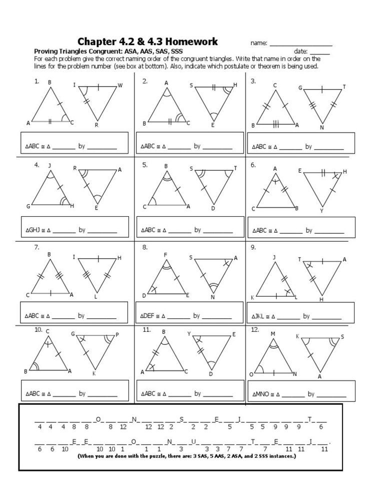 20 Triangle Congruence Worksheet Answers Download