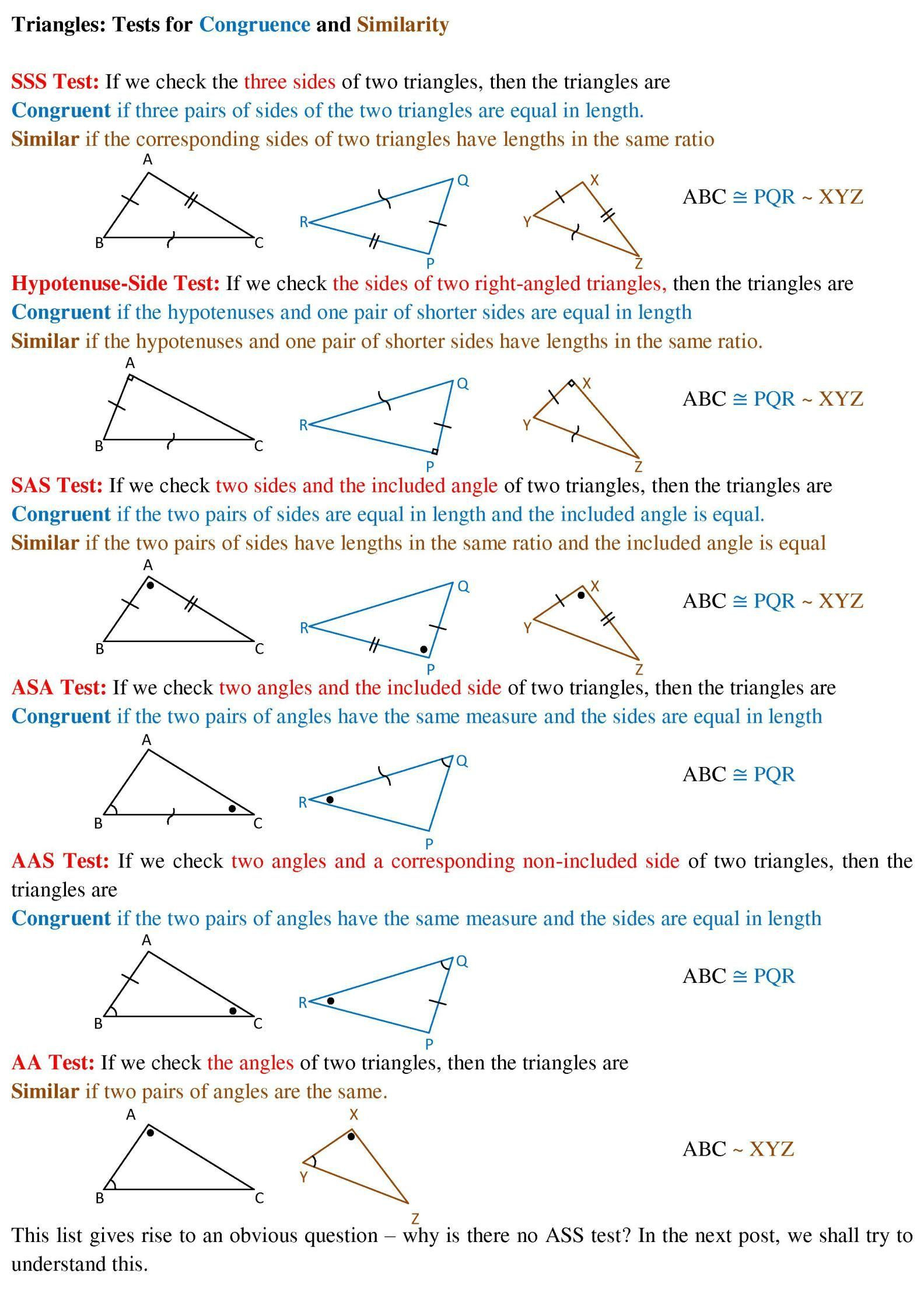 20 Triangle Congruence Worksheet Answers Download