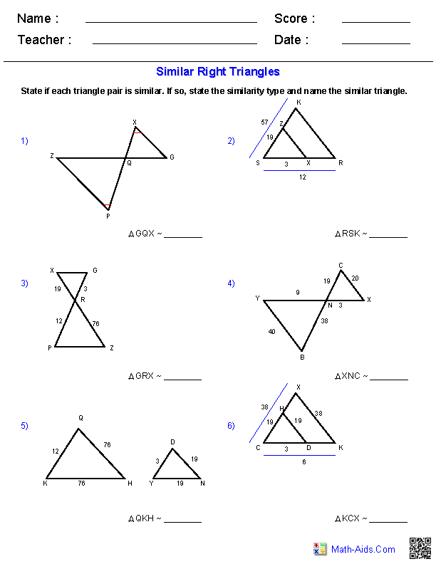 20 Triangle Congruence Worksheet Answers Free