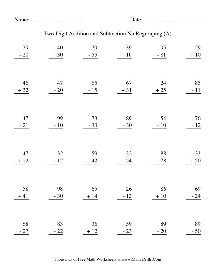 20 Two Digit Addition Worksheets Download