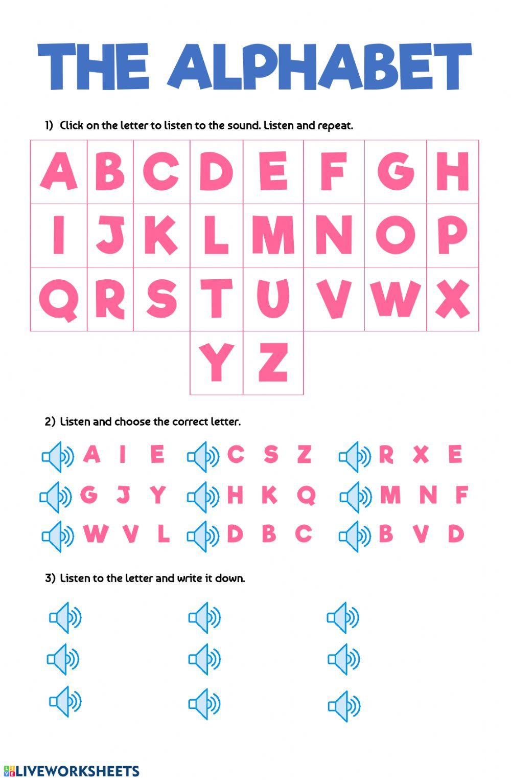 20 Worksheets Of The Alphabet Pdf