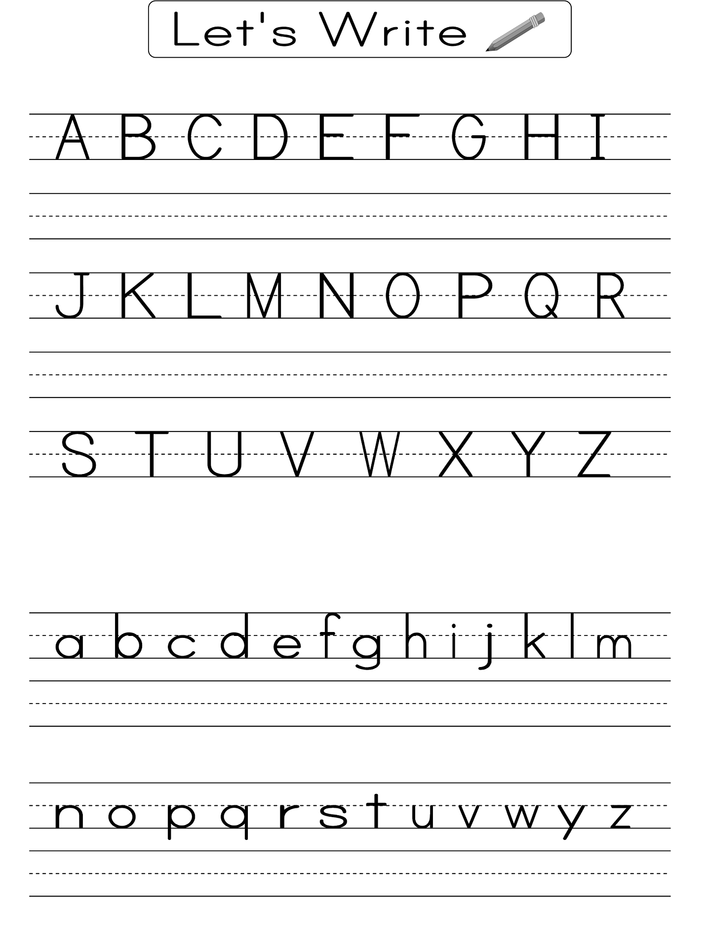 20 Worksheets Of The Alphabet Pdf