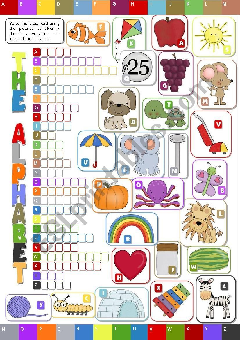 20 Worksheets Of The Alphabet Pdf