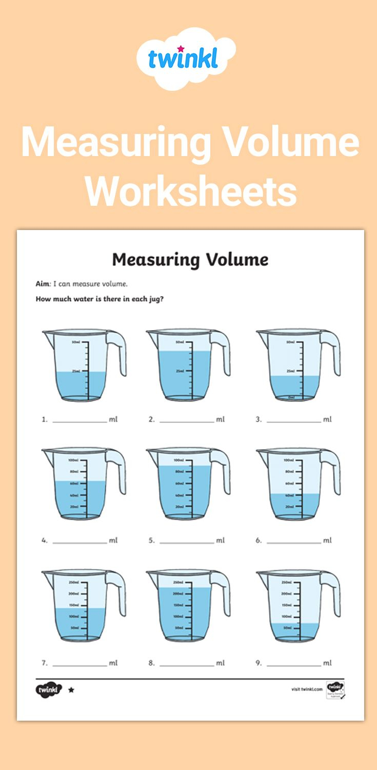 30 Composite Volume Worksheet Download