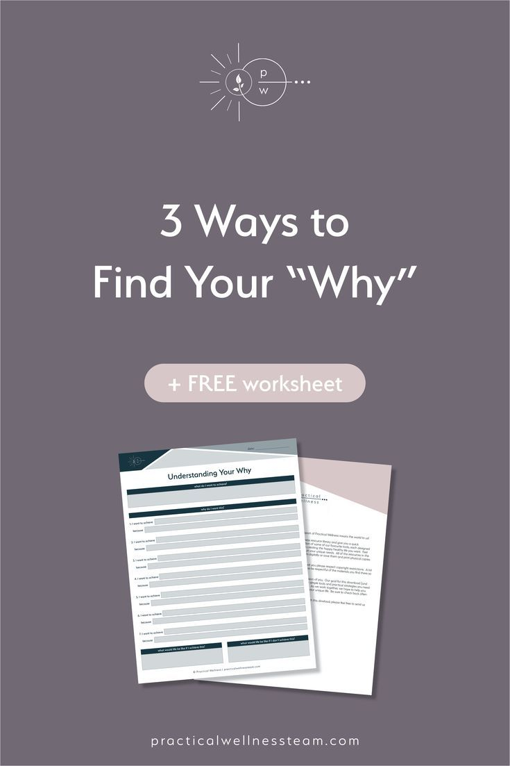 30 Find Your Why Worksheet Free