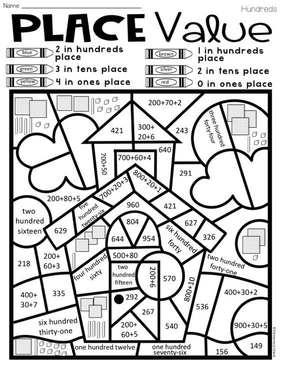 30 Math Place Value Worksheets Free