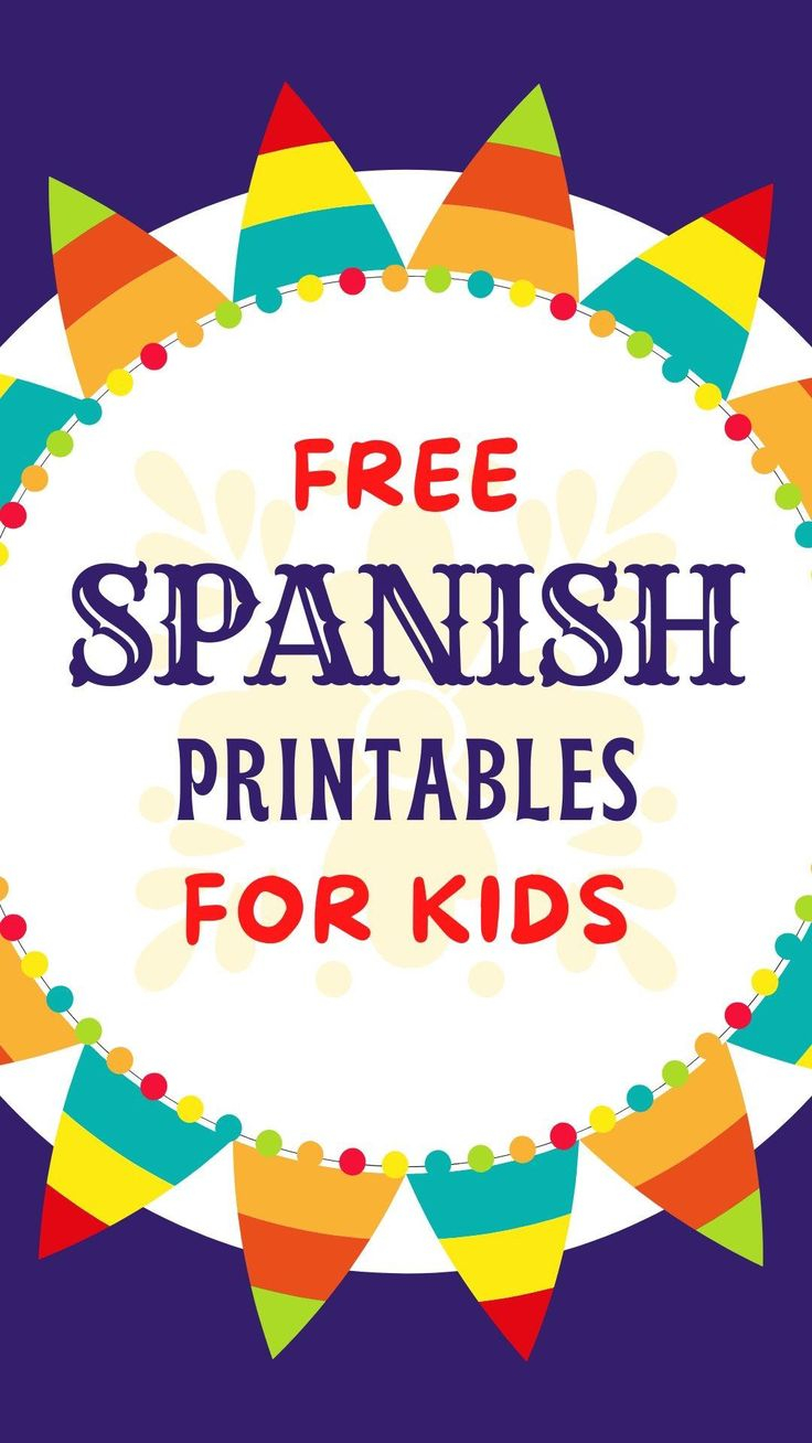 30 Printable Spanish Worksheets Free