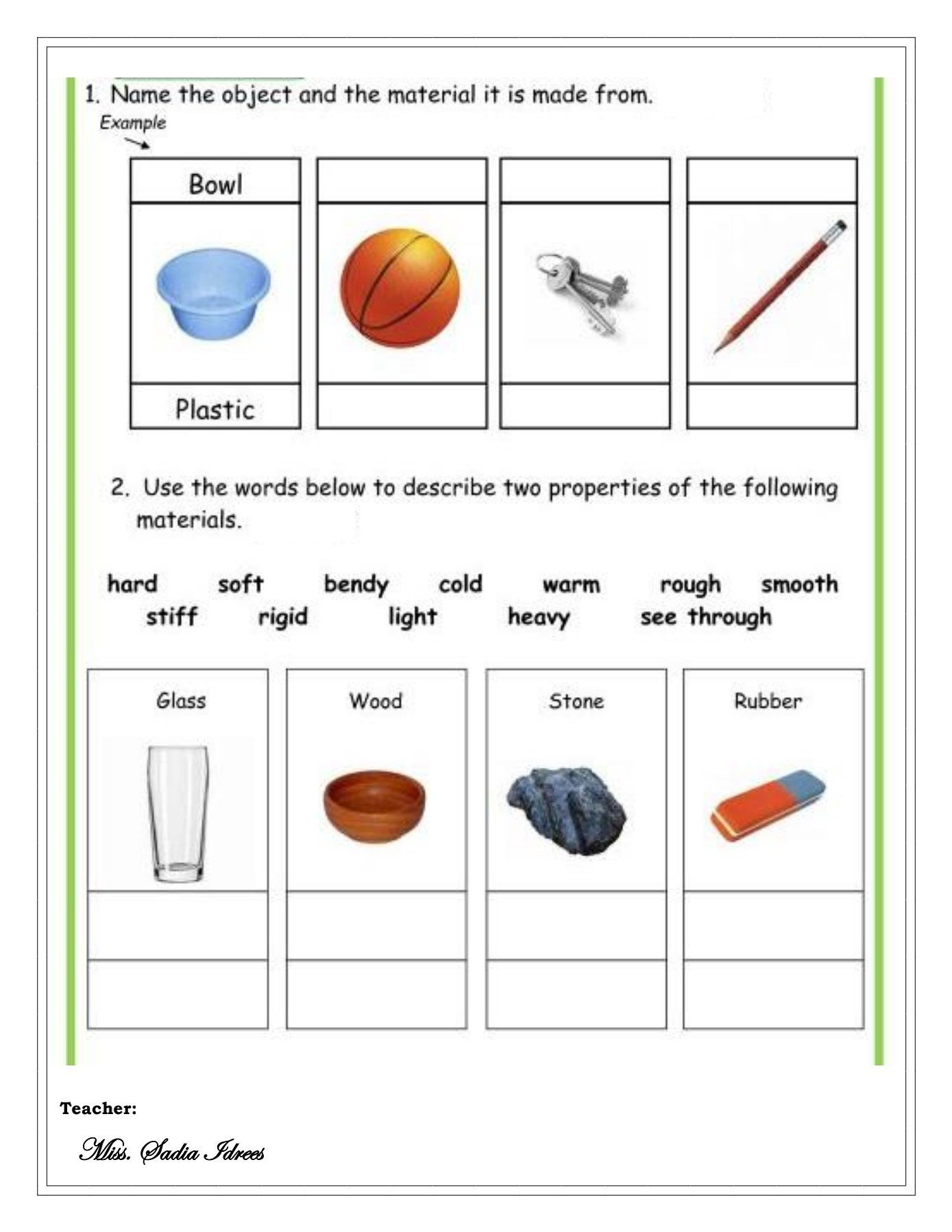 30 Science Worksheets Pdf Free