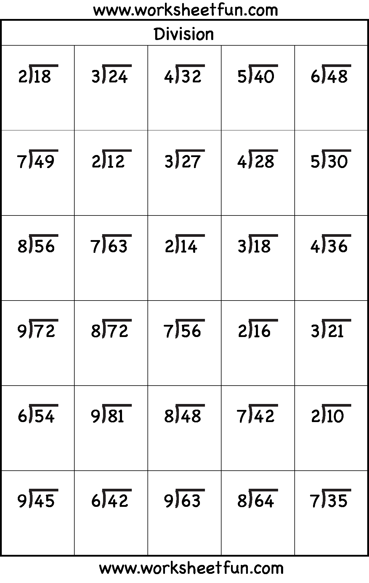 30 Simple Division Worksheets Pdf Download