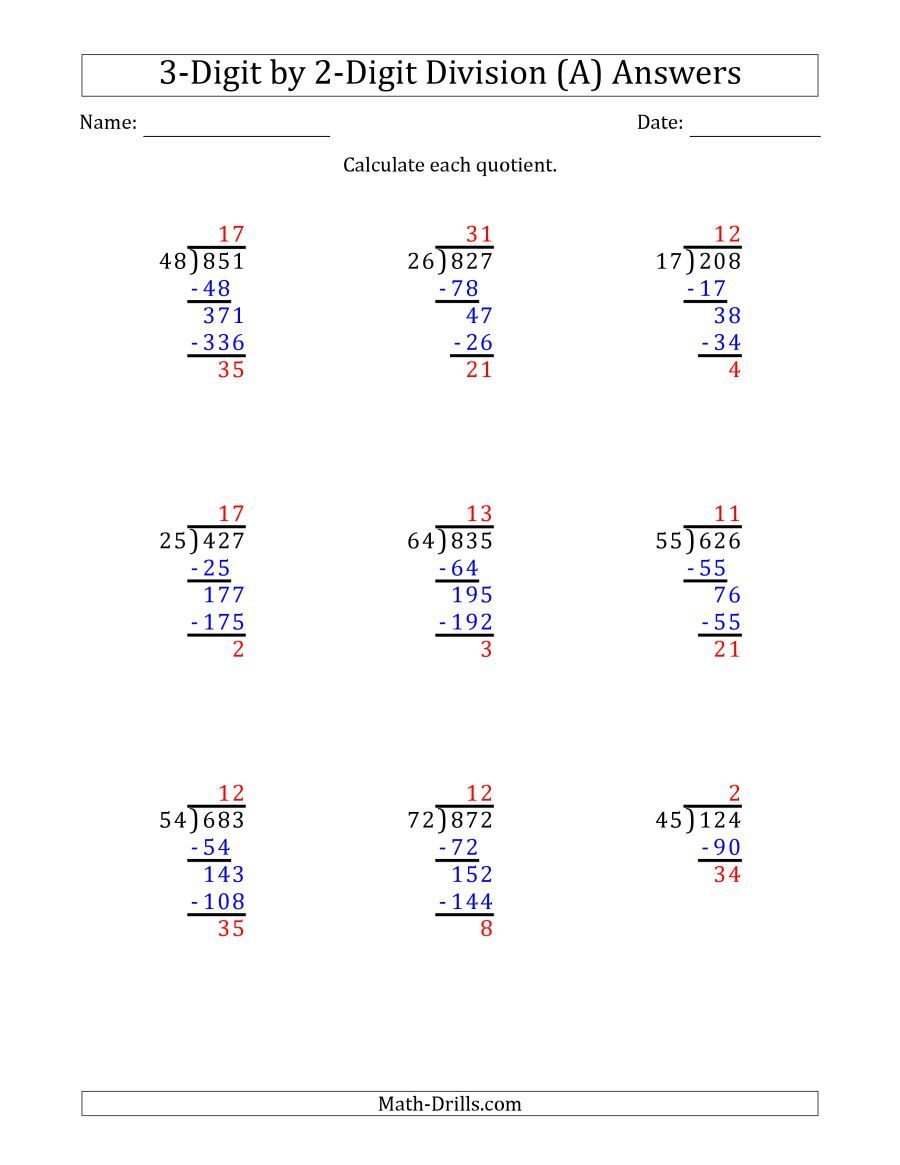 30 Simple Division Worksheets Pdf Pdf