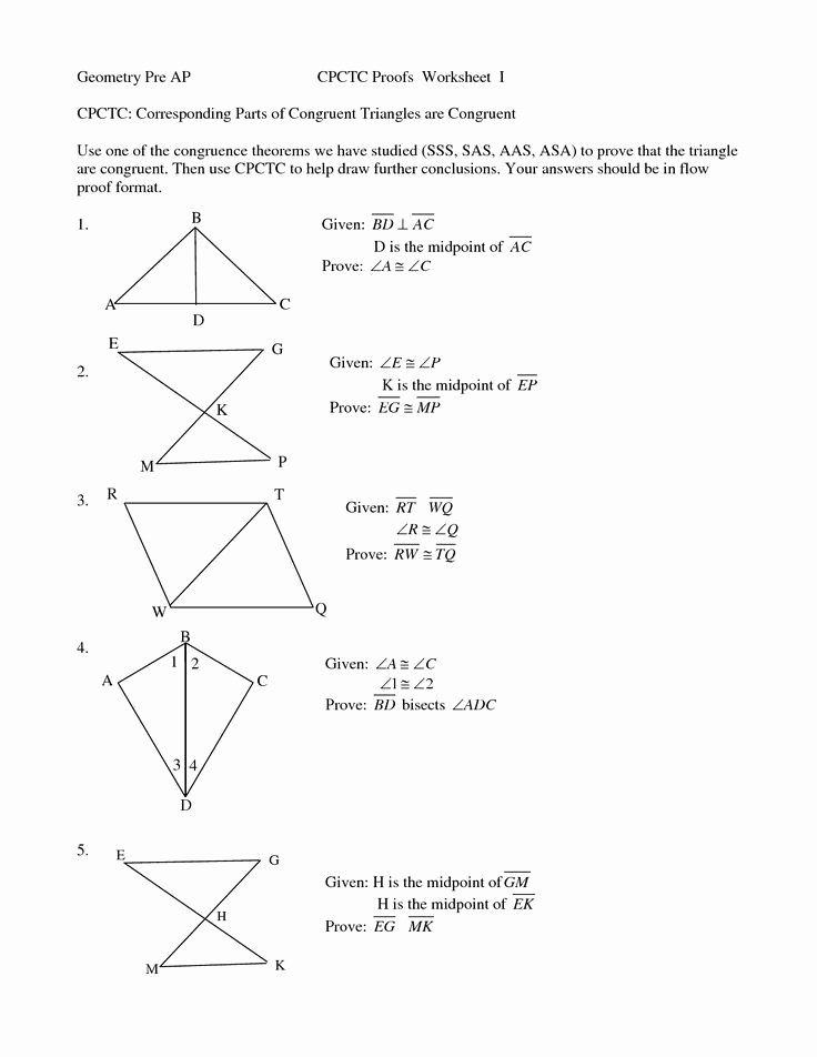 30 Triangle Congruence Worksheet Answers Download