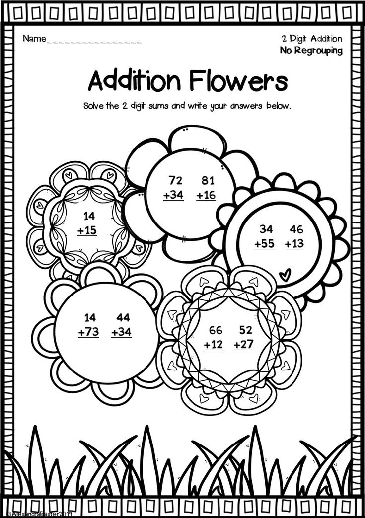 30 Two Digit Addition Worksheets Pdf