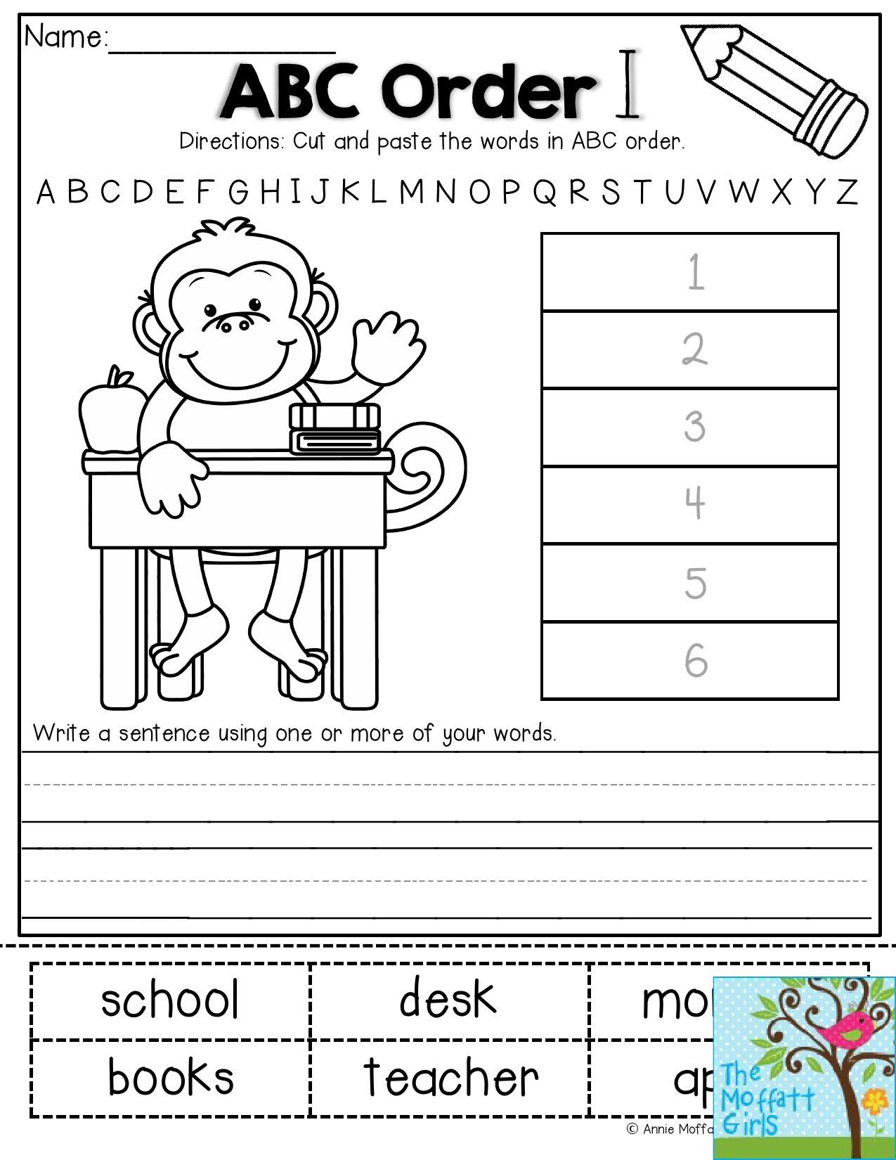 30 Worksheets Of The Alphabet Download