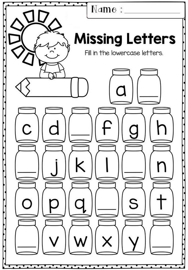 30 Worksheets Of The Alphabet Pdf