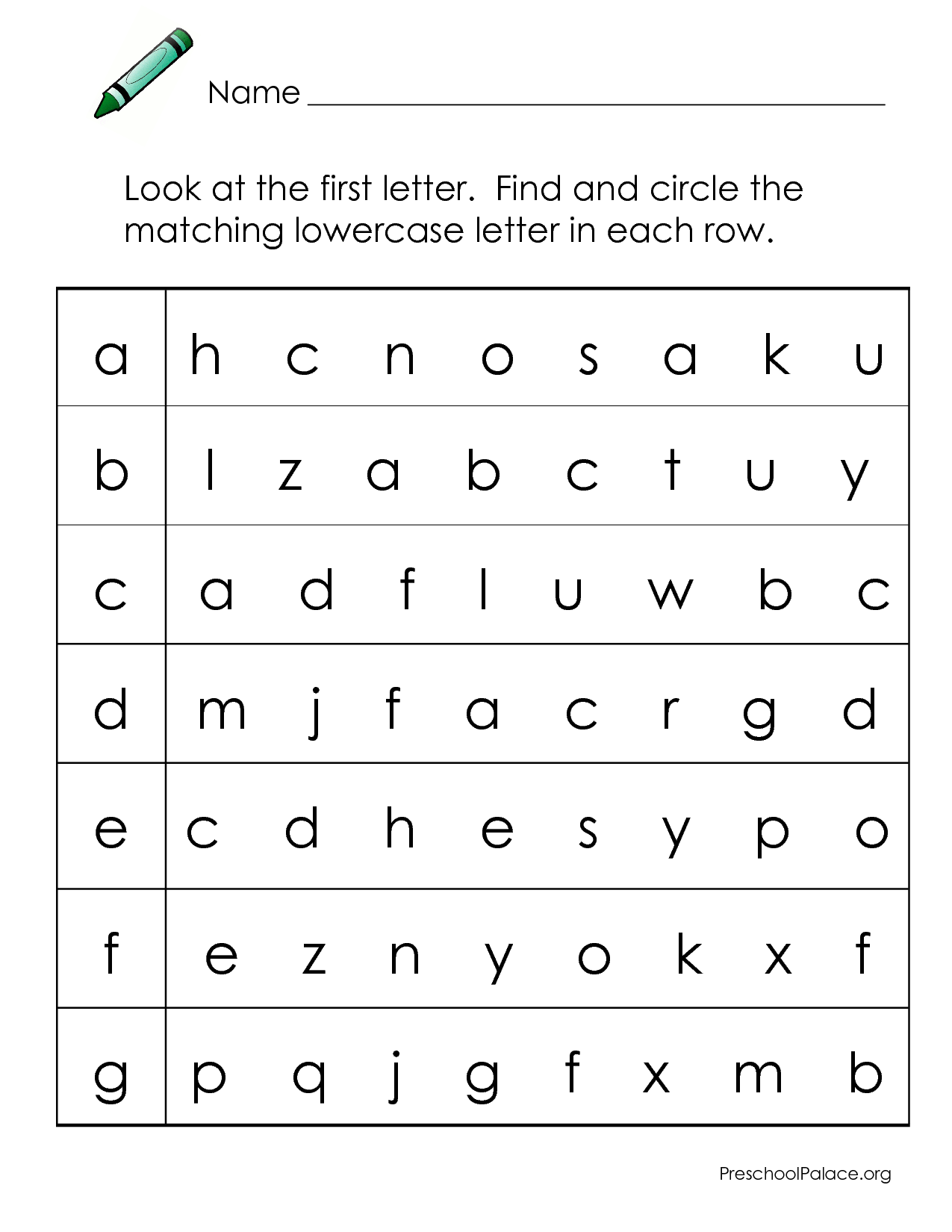 30 Worksheets Of The Alphabet Pdf