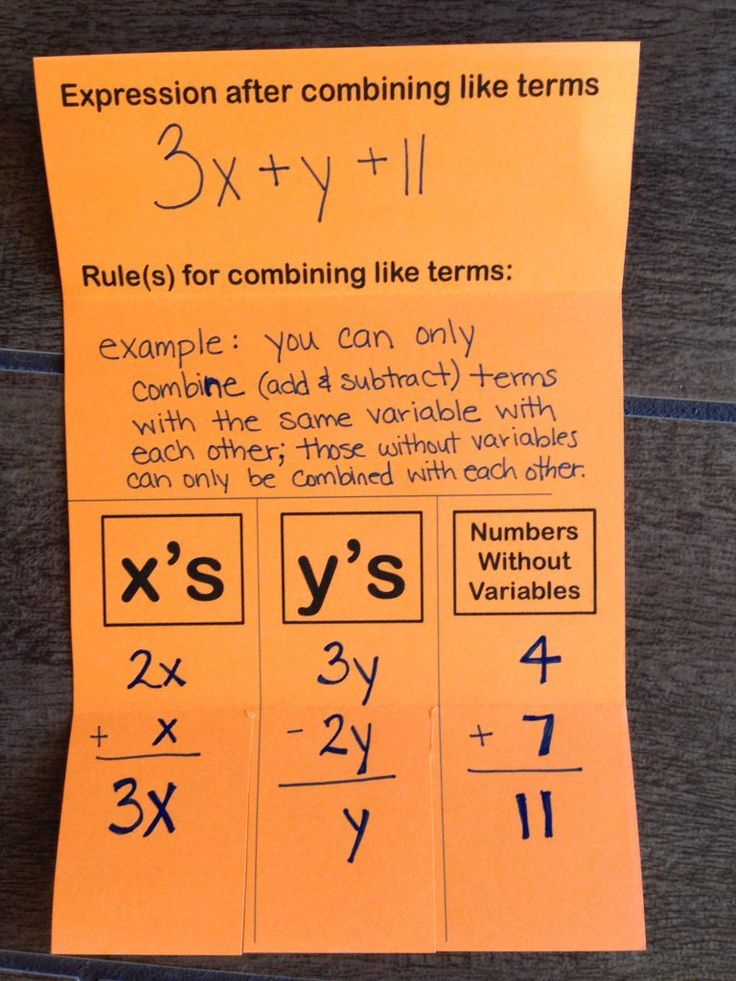 35 Combining Like Terms Worksheet Pdf