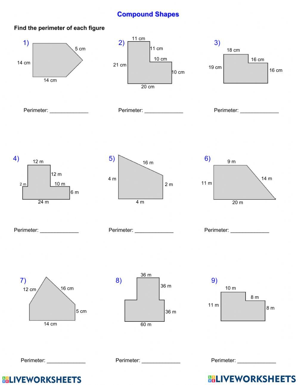 35 Composite Volume Worksheet Download