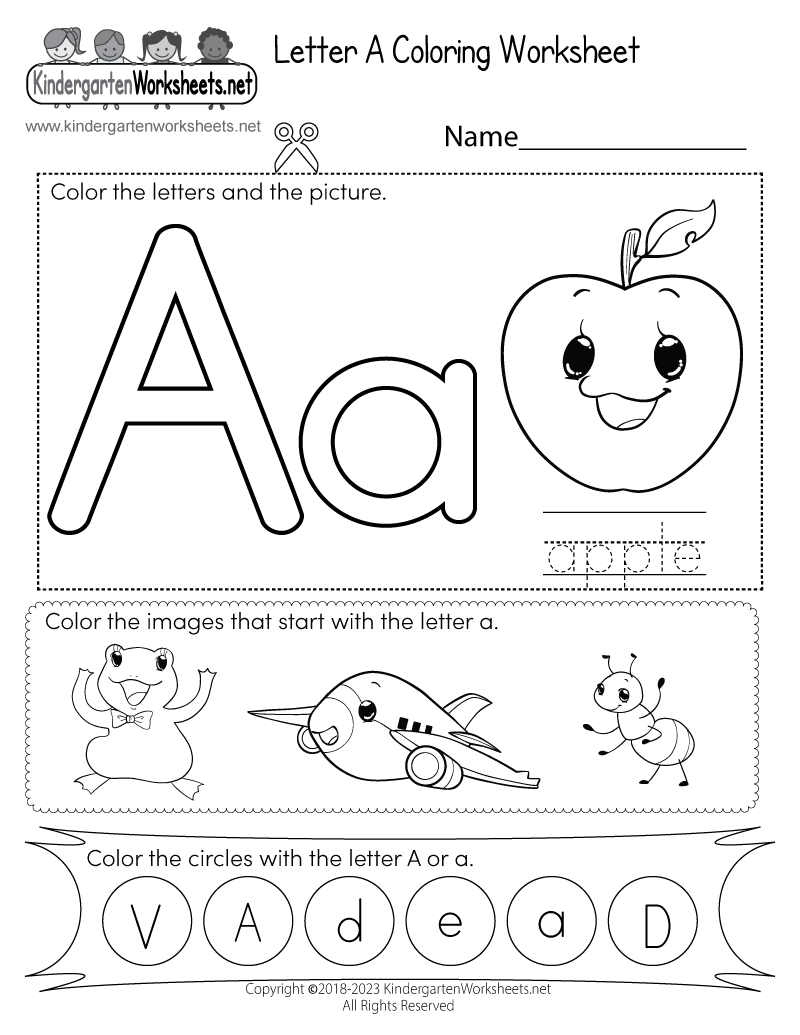 35 Letter Coloring Worksheets Pdf