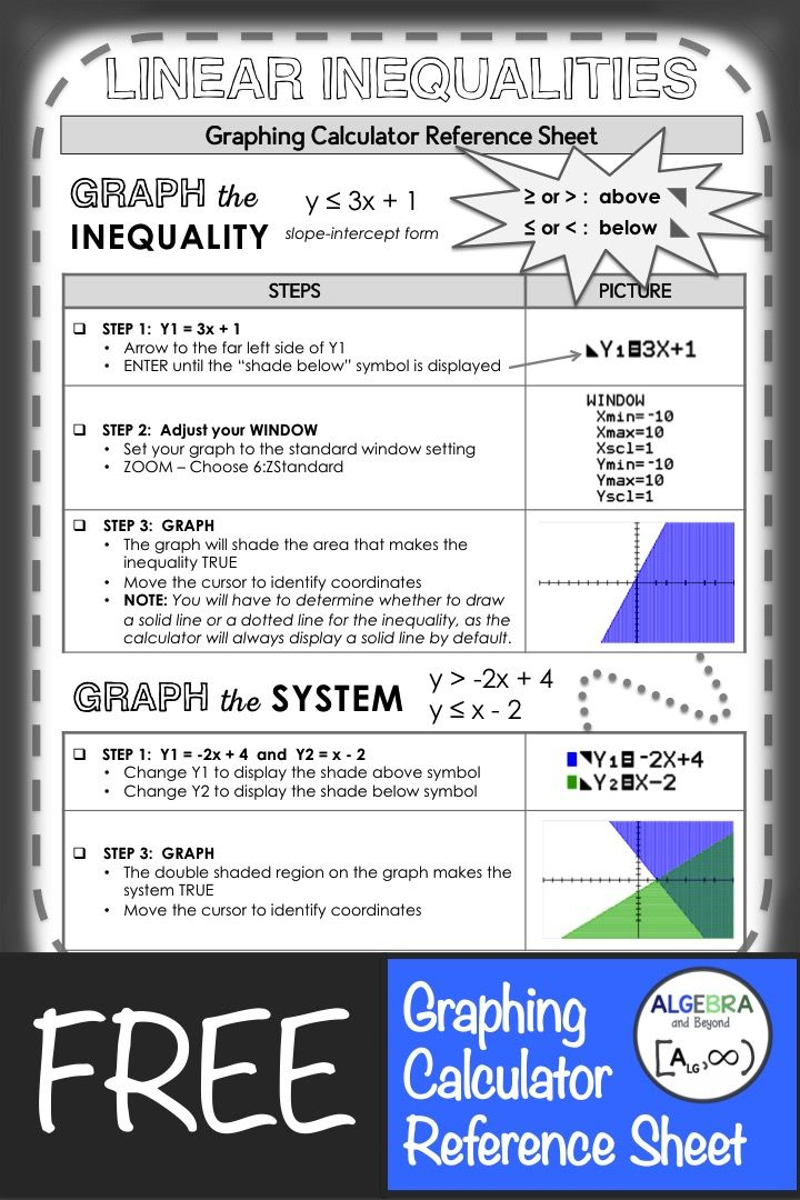 35 Linear Inequalities Worksheet Free