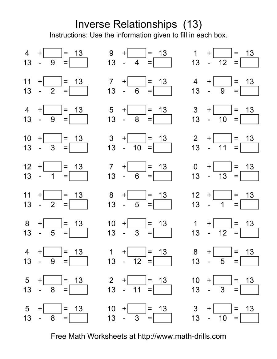 35 Math Algebra Worksheets Pdf