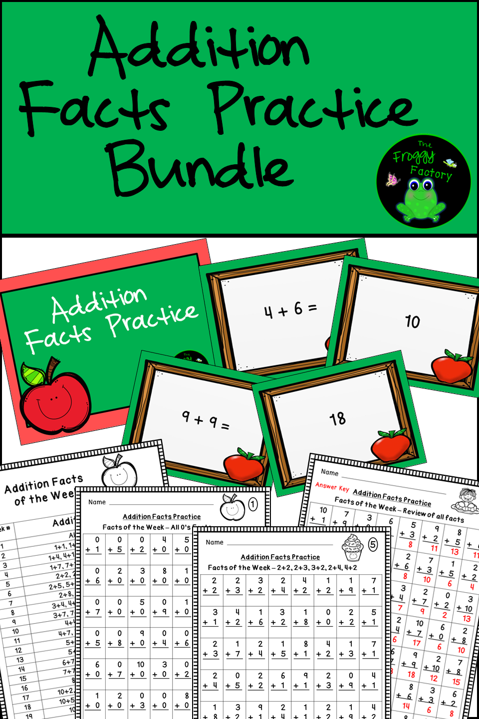 35 Math Facts Practice Worksheets Download