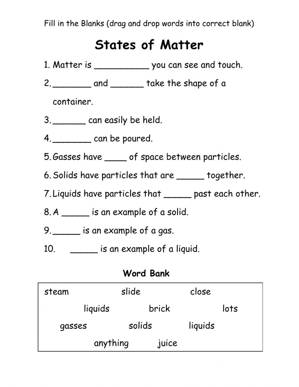 35 Science Worksheets Pdf Pdf