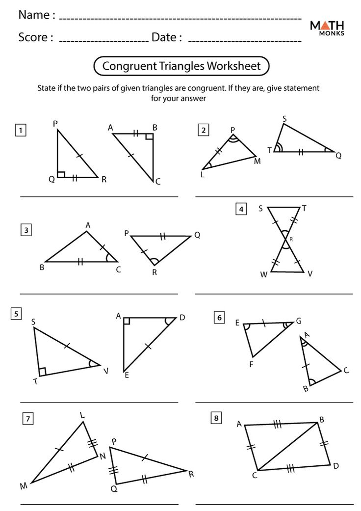 35 Triangle Congruence Worksheet Answers Free