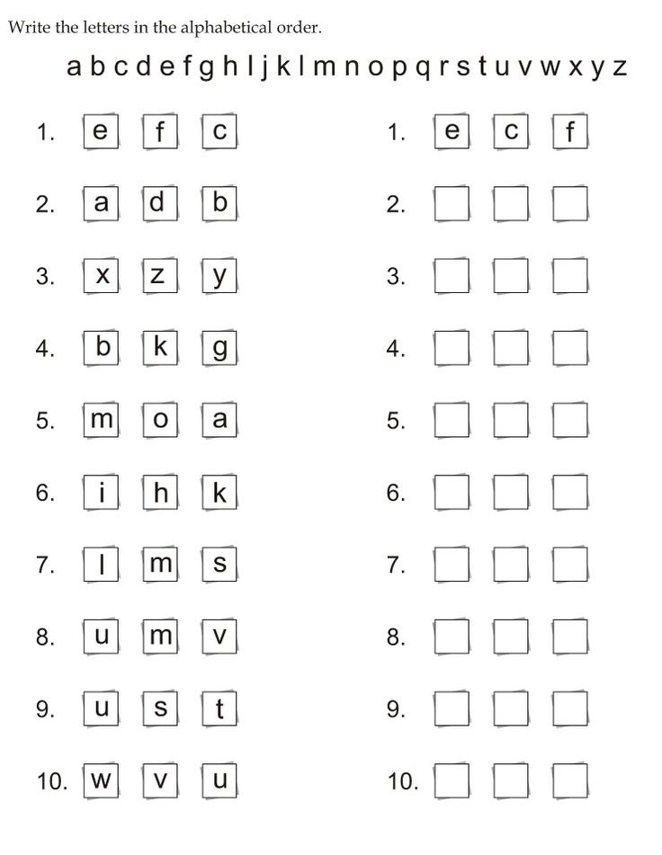 35 Worksheets Of The Alphabet Download