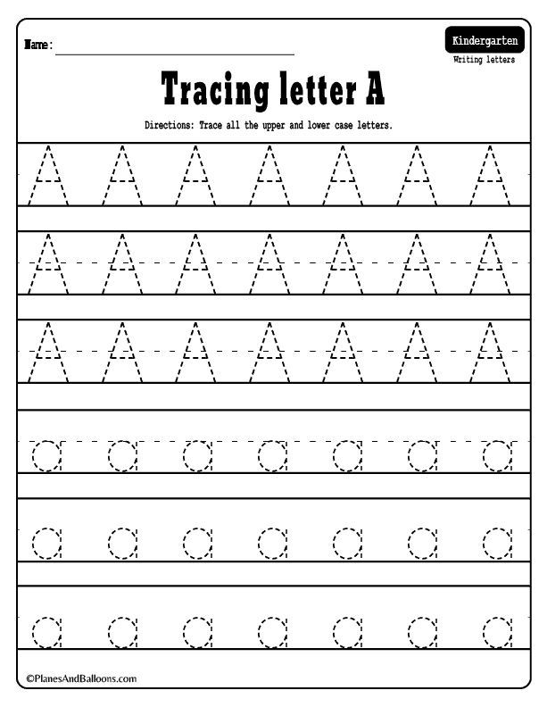 35 Worksheets Of The Alphabet Download