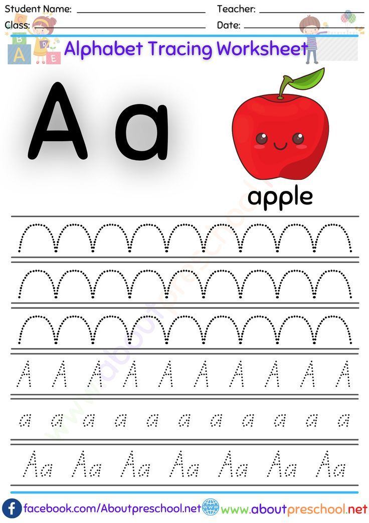 35 Worksheets Of The Alphabet Pdf