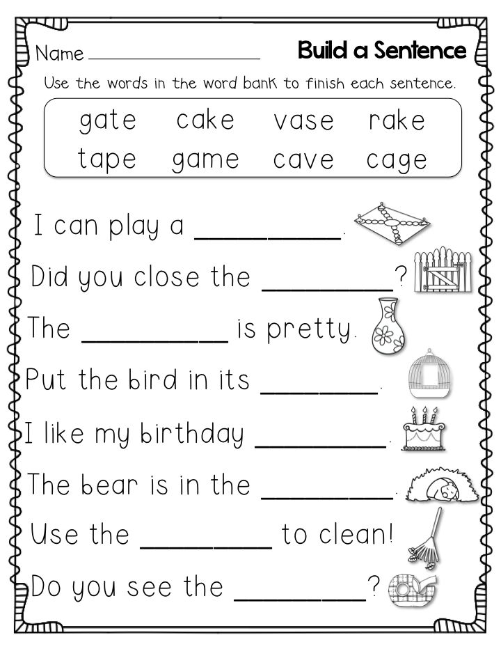 30 1St Grade English Worksheets Coloring