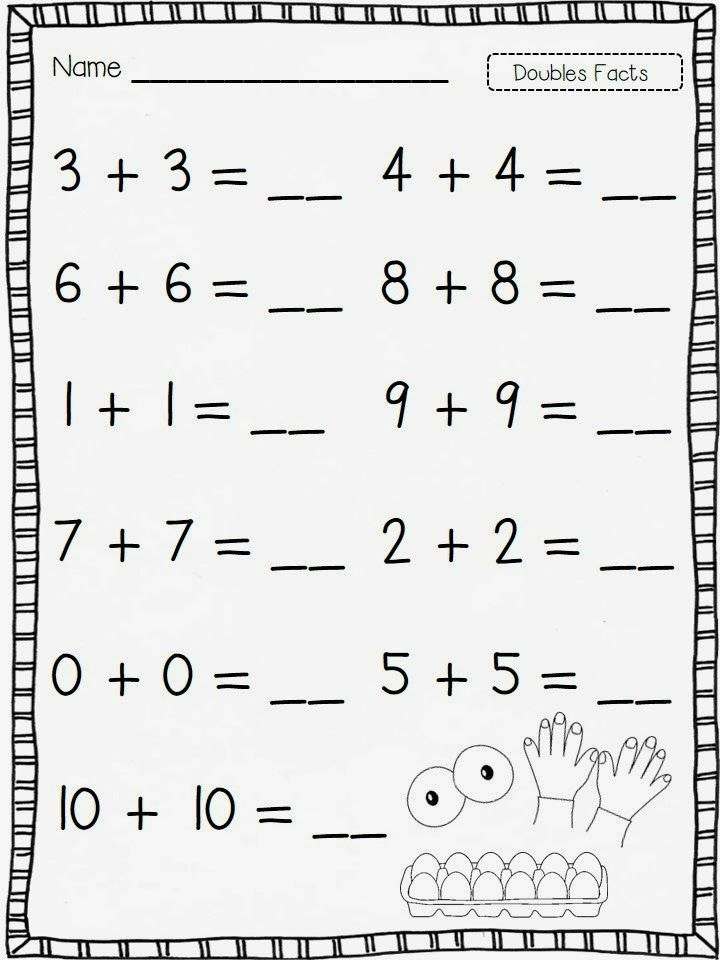 30 1St Grade Math Facts Worksheets