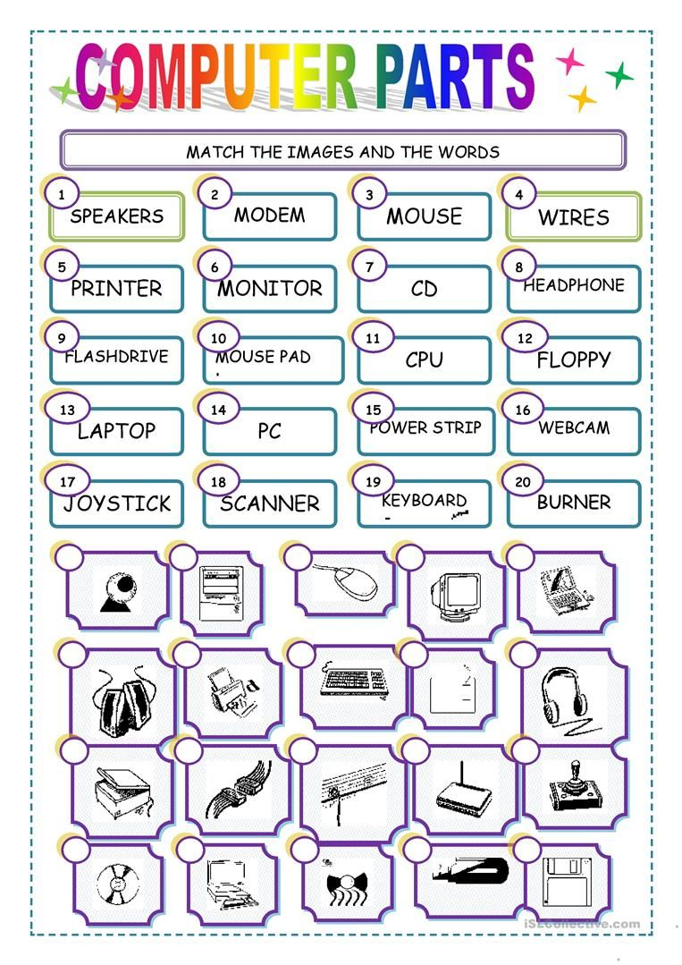 30 1St Grade Worksheets Computer