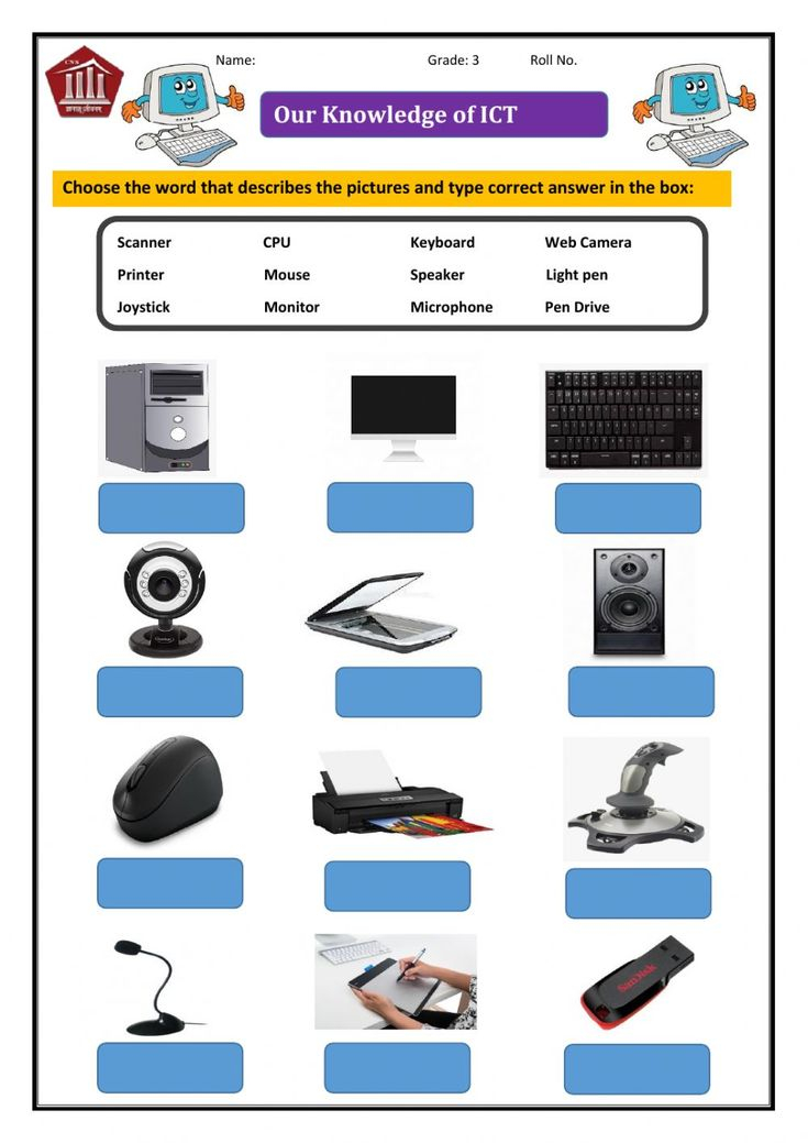 30 1St Grade Worksheets Computer