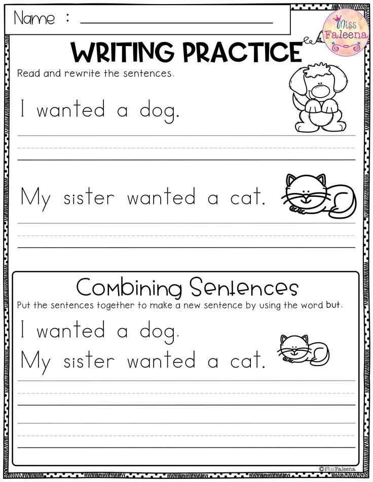 30 1St Grade Worksheets Free Printables Writing