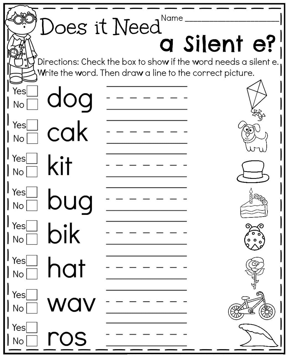 30 1St Grade Worksheets Free Printables Writing