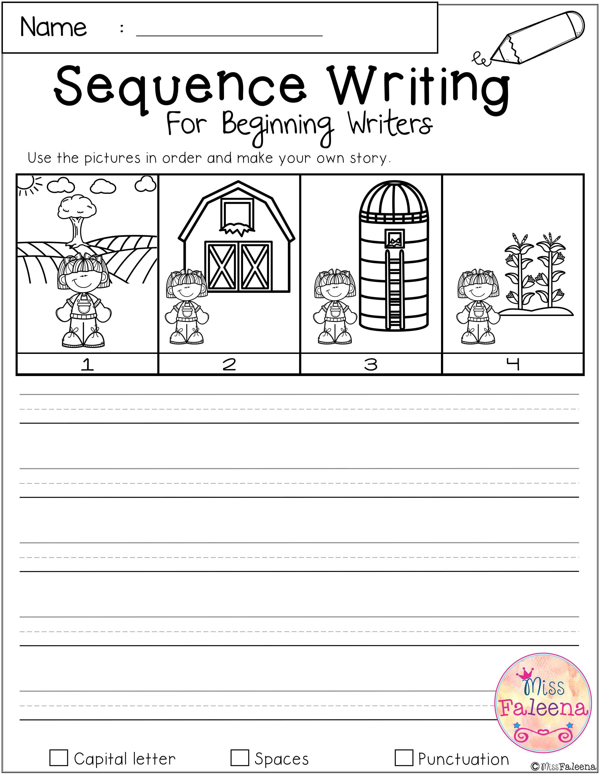 30 1St Grade Worksheets Free Printables Writing